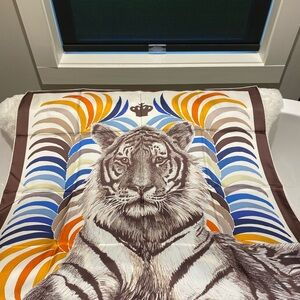 HERMES SILK SCARF - DOUBLE SIDED